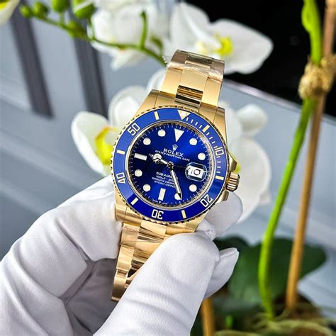 rolex argento blu|rolex submariner gold watch.